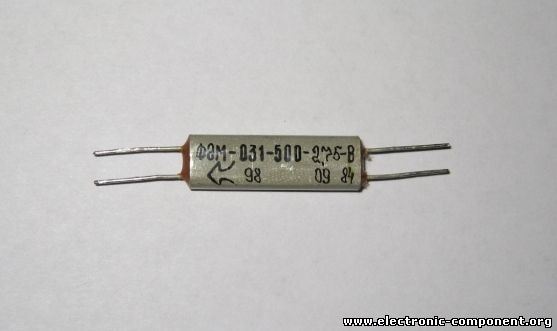 Кварцевый фильтр ФЭМ4-31-500-2.75В-2 2.75КГц верхний