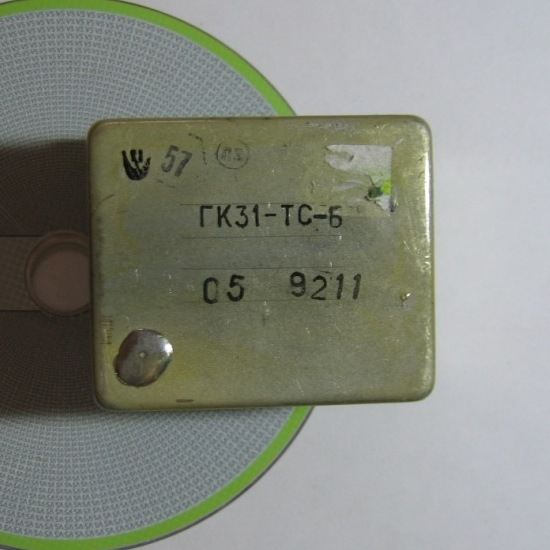 Кварцевый генератор 5000 КГц - ГК31-ТС-5М OCXO 12В СИНУС МОРИОН