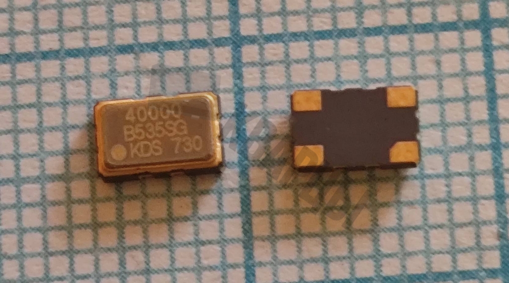 Кварцевый генератор 40 МГц - 40000 TCXO SMD05032C4 0,28ррм 3,3В DSВ535SG KDS