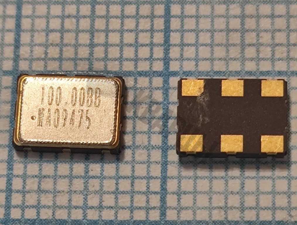 Кварцевый генератор 100000 -100 MHz SMD0705C6 LVDS 2,5~3,3В GХО-L72J/B Golledge