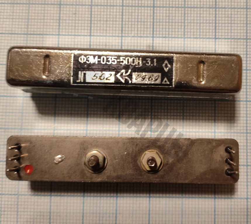 Кварцевый фильтр 500 пол 3.1/ ФЭМ-035-500-3.1Н