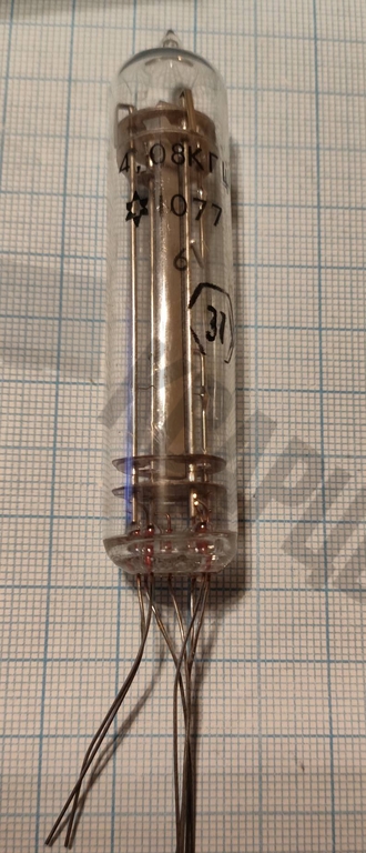 Кварцевый резонатор 4,08 МГц - 4080 СЦ 1Г 19x82