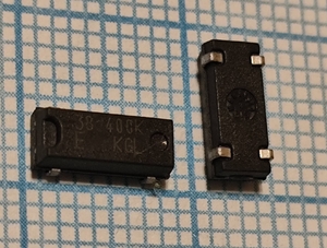 Кварцевый резонатор 0.0384 МГц - 38.4 SMD08038P4 13 20 MC-306 1Г