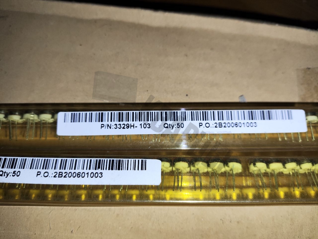 Резистор подстроечный 3329H-1-103, 10K, 0.5W