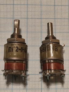 ПГ2-1-6П1НВ переключатель галетный карболитовый миниатюрный