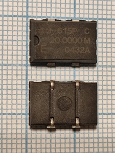 Кварцевый генератор 20 МГц - 20000 SMD14098P4 T/CM 5В SG-615P-C