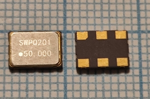 Кварцевый генератор 50M - 50000 SMD0705C6 LVDS 2.5~3.3В SWPQ201BA3IXXE0 50/-40~85C