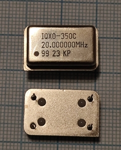 Кварцевый генератор 20.000МГц - 20000 FULL T/CM 5В IQXO-350C C-MAC