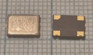 Кварцевый генератор 20000 КГц SMD07050C4 CM 3.3В OCETDJANF-20.000M