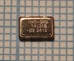 Кварцевый генератор 14.31818M - 14318.18 КГц HXO-56B Hosonic