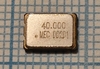 Кварцевый генератор 40.000 MHz 3SWO-DT-40.000MHz SMD07050C4 3.3В TTL/CMOS 15pf Tristait 25ppm -40+85C МЕС