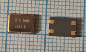 Кварцевый резонатор 20 МГц - 20000 SMD07050C4 18 3050 /-20~70C TR