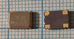 Кварцевый генератор 20480 КГц - Q20.480-JO75-C-3.3-2-T1-LF SMD 07-05 5в CMOS Tri-state