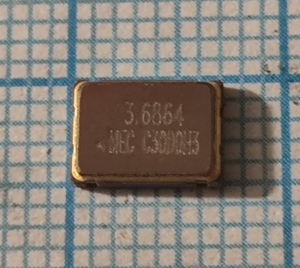 Кварцевый генератор 3.6864 MHz 3SWO-C30T-3.6864MHz SMD07050C4 3.3В TTL/CMOS 15pf Tristait 30ppm -20+70C МЕС