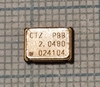 Кварцевый генератор 2048 КГц CSX-750PBB-2.048MHz SMD 07-05 3.3в смоs CITIZEN