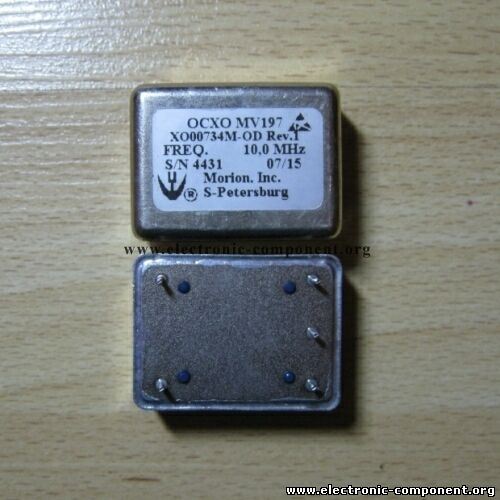 Кварцевый генератор 10000 КГц - ГК197-ТС-10М ( MV197 ) 10шт. OCXO 12В СИНУС МОРИОН