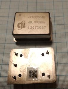 Кварцевый генератор 40000 КГц - OS5SC36AB-40.000MHz OCXO 5V SC-Gut STI
