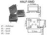Кварцевый генератор 66 МГц - 66000 HALF-SMD T/CM 5В XOSM-52B