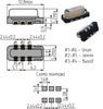 Кварцевый генератор 27 МГц - 27000 HC49S-SMD-3 T/CM 5В JXO-7F KSS