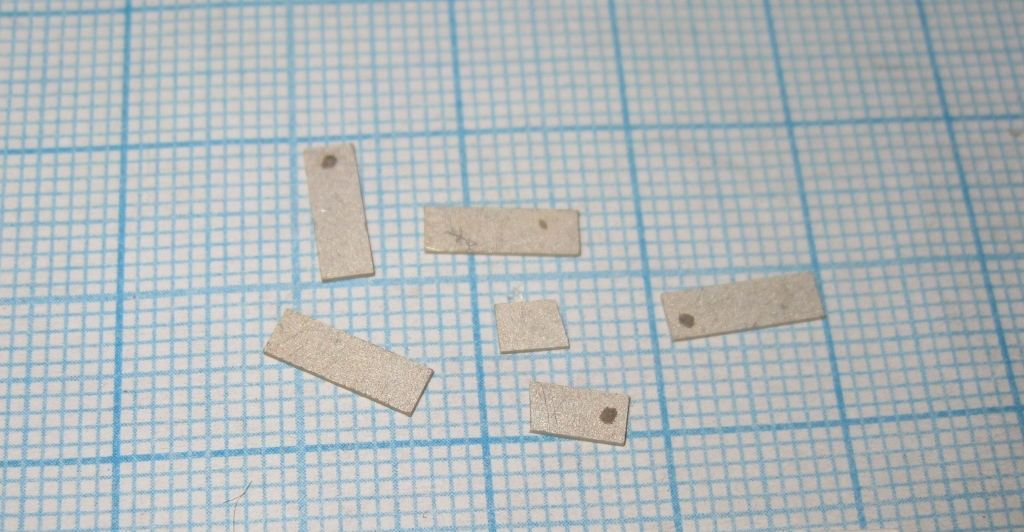 Ультразвуковой пьезоэлемент из пьезокерамики 9x3x0,3мм ПЛАСТИНА ЦТС-19