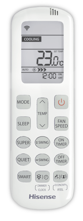 Сплит-система Hisense AS-10UW4RVETG01(C) CHAMPAGNE CRYSTAL SUPER DC Inverter Wi-Fi