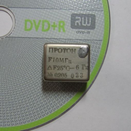 Кварцевый генератор 10000 КГц - ПРОТОН 10,000MHz 12шт. OCXO 9 В СИНУС