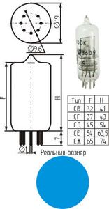 Кварцевый резонатор 0,2 МГц - 200 СГ 30 100/-40~85C 2В-17ДЧ-С1 1Г