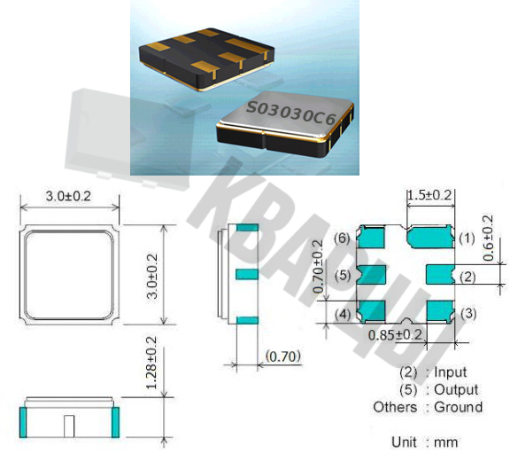 Кварцевый фильтр F6CE-1G8800-L2XZ-X