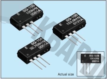 Кварцевый генератор 153,6 КГц - SIP3 T/CM 5В SG-10B (EPSON SEIKO 50/-10~70C 40/60%