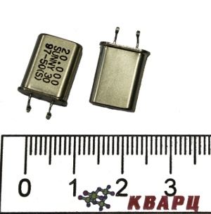 Кварцевый резонатор 20 МГц - 20000 SMD49U 30 1Г (SUNNY30)