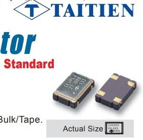 Кварцевый генератор 32,768 КГц - OCEFGCJANF SMD 07-05 3.3в CMOS TAITIEN