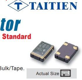 Кварцевый генератор 32,768 КГц - OCEFGCJANF SMD 07-05 3.3в CMOS TAITIEN