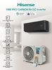 Инверторная сплит-система Hisense VIBE PRO CARBON EU DC Inverter AS-10UW4RLCHB00(B)